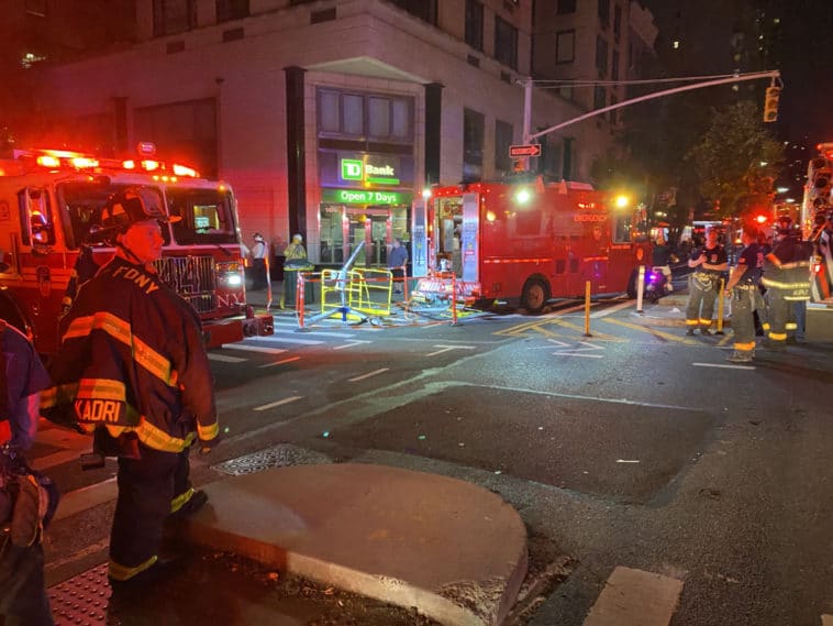 Manhole fire triggers outage/Upper East Site