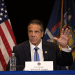 Gov. Andrew Cuomo speaks at a Bronx news conference Monday. Ben Fractenberg/THE CITY