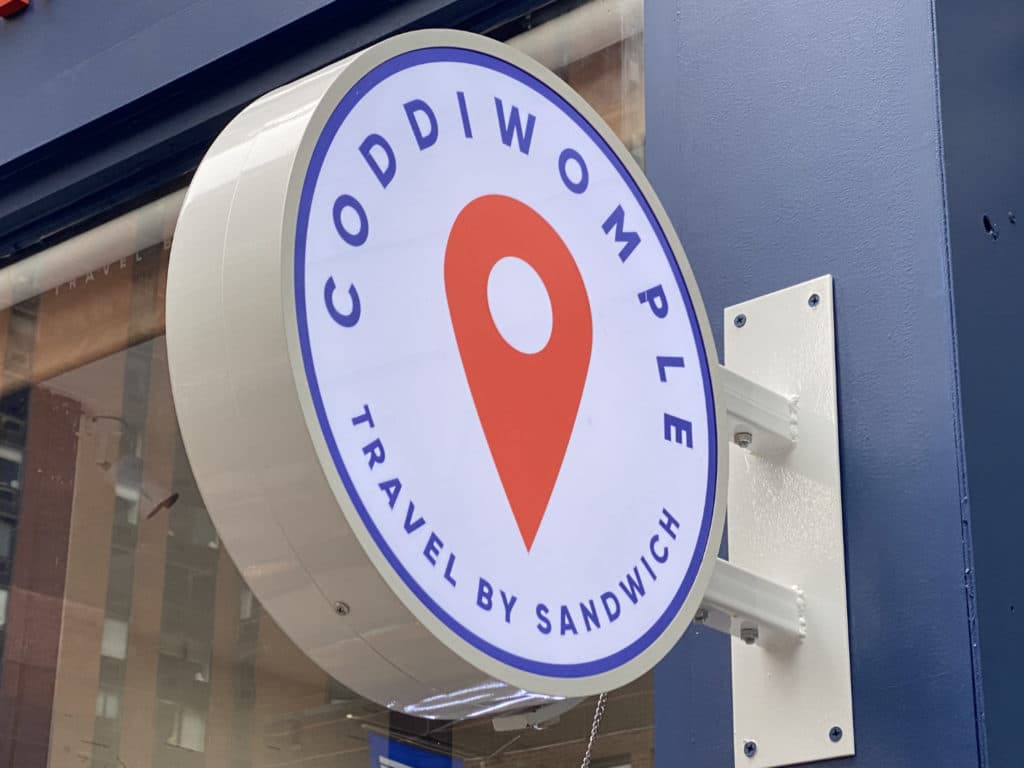 Coddiwomple means to travel purposefully without destination/Upper East Site