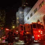 FDNY on the scene of UES church fire/Upper East Site