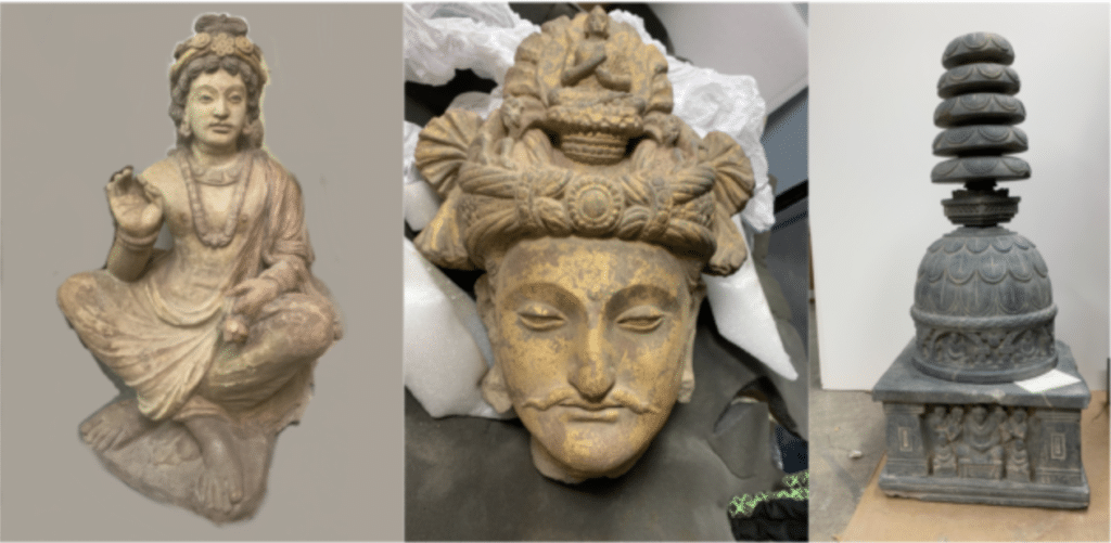 Stolen artifacts returned to Pakistan/Manhattan District Attorney's Office