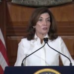 Gov. Kathy Hochul addresses New York in her first day on the job/Office of Gov. Kathy Hochul