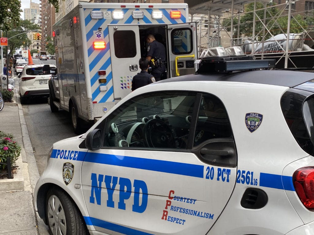 Unicyclist struck by taxi in a hit and run on Madison Avenue/Upper East Site