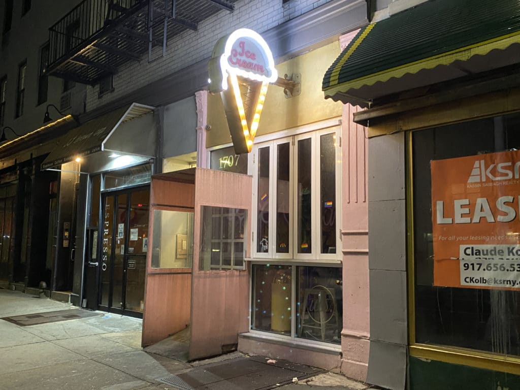 The UES. is a speakeasy hidden behind an ice cream parlor