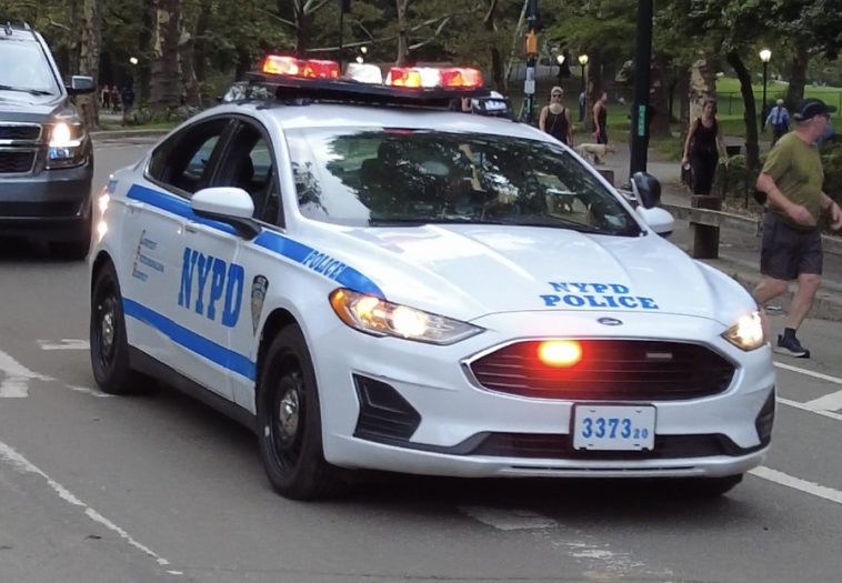 Archive photo of NYPD vehicle in Central Park/Upper East Site