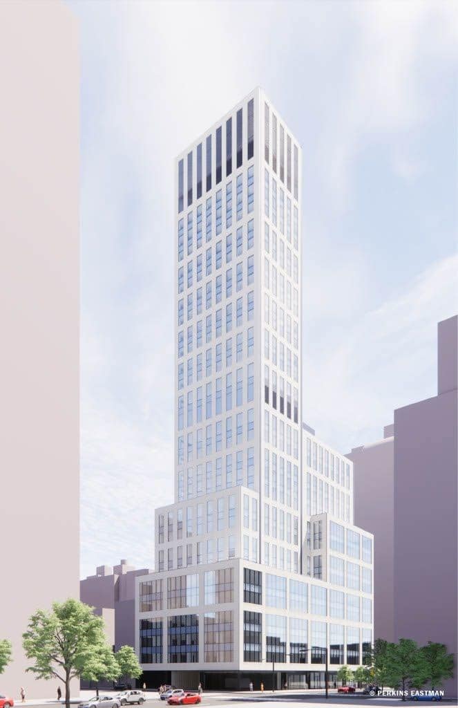 Rendering of 403 East 79th Street/Perkins Eastman Architects