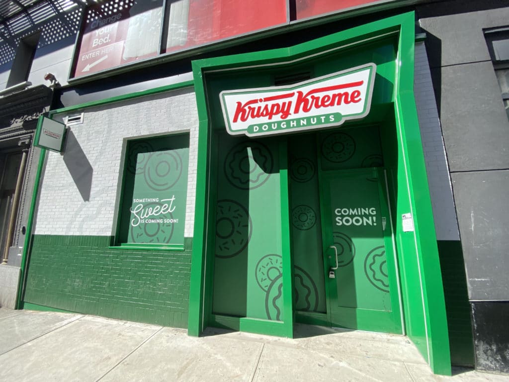 Krispy Kreme's Upper East Side location opens October 12th/Upper East Site
