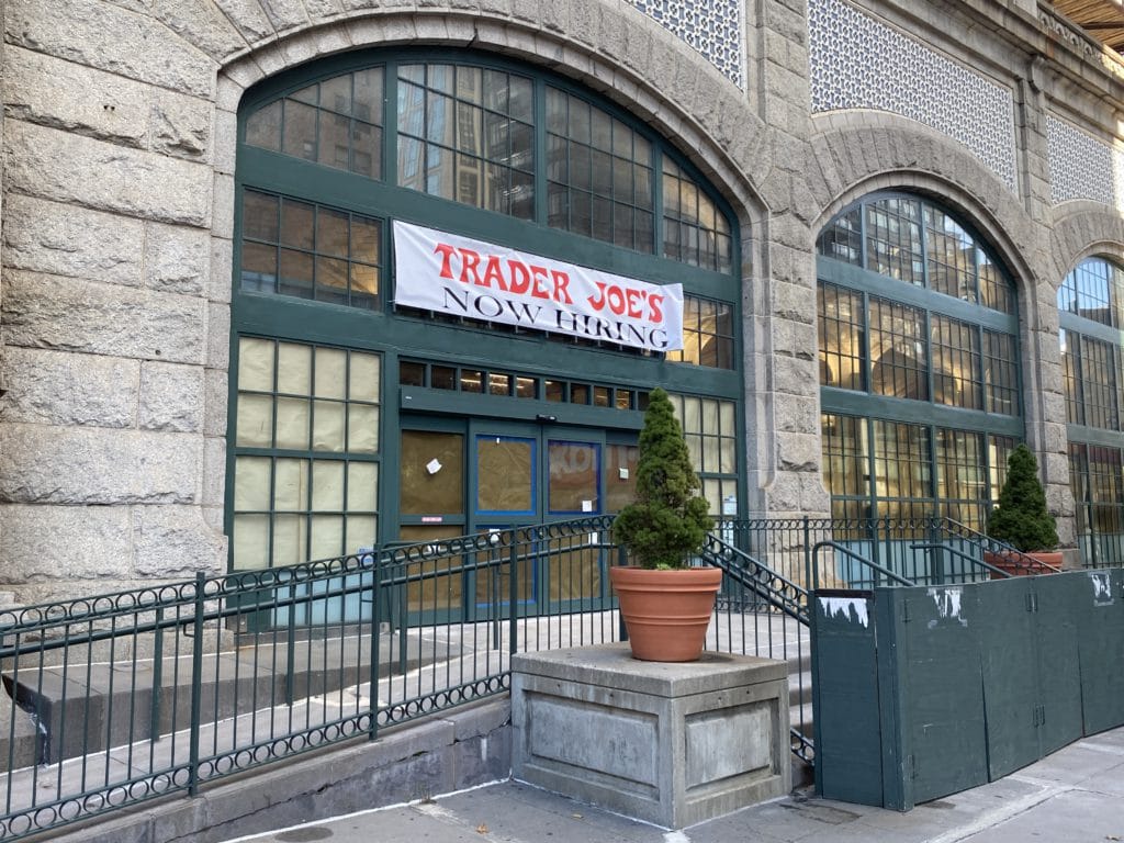 Trader Joe's Bridgemarket now expected to open by 'year's end'/Upper East Site
