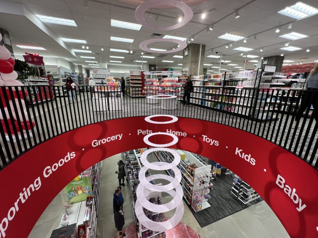 Inside the new 86th Street Target store/Upper East Site