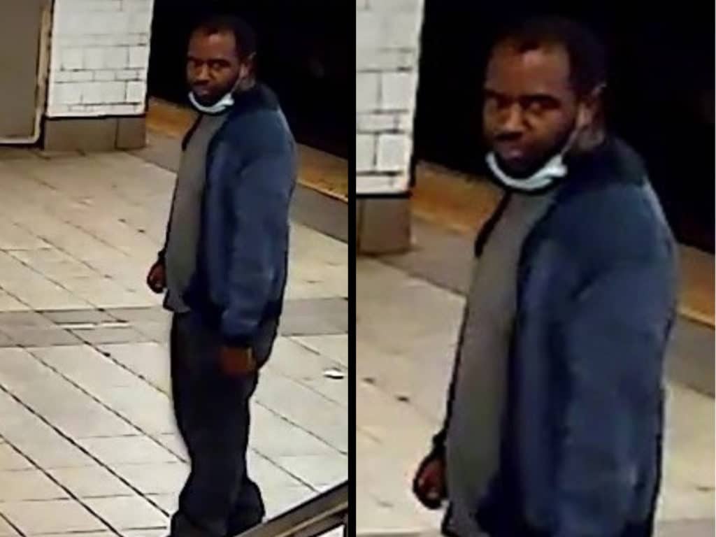Subway sex abuse suspect/Surveillance image via NYPD Crime Stoppers
