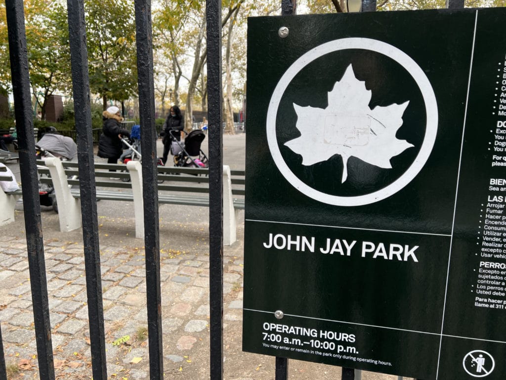 John Jay Park on the Upper East Side/Upper East Site