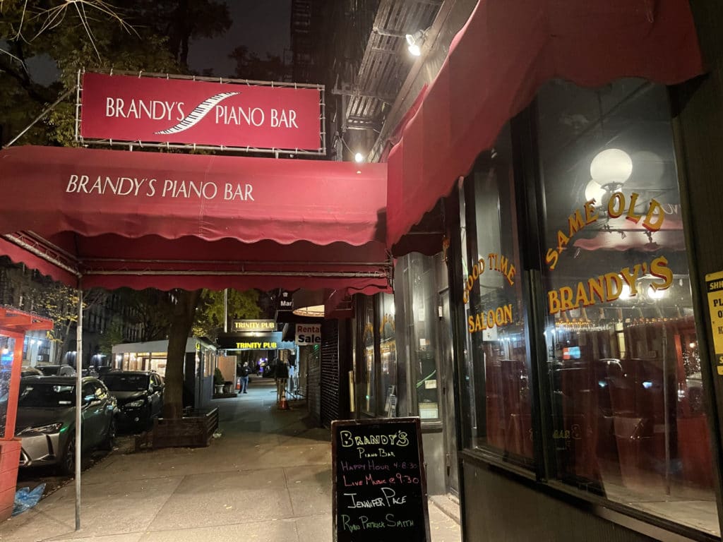 Brandy's Piano Bar has live music every night/Elizabeth Blasi for Upper East Site