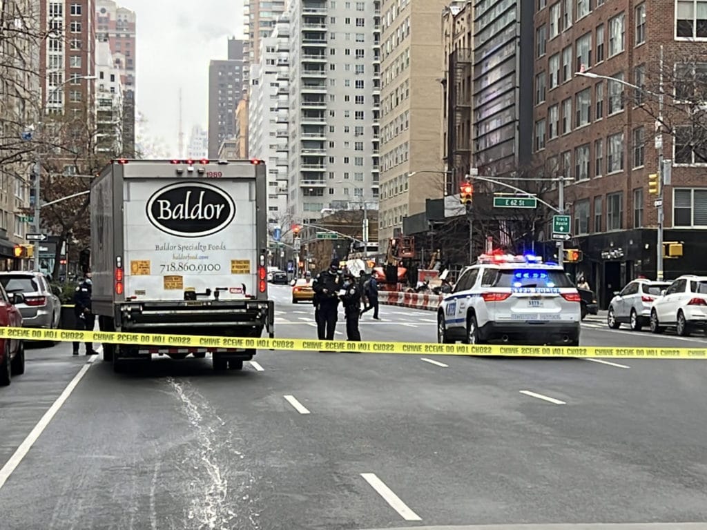A different Baldor Foods truck mowed down two men on Christmas Eve 2021 | Upper East Site