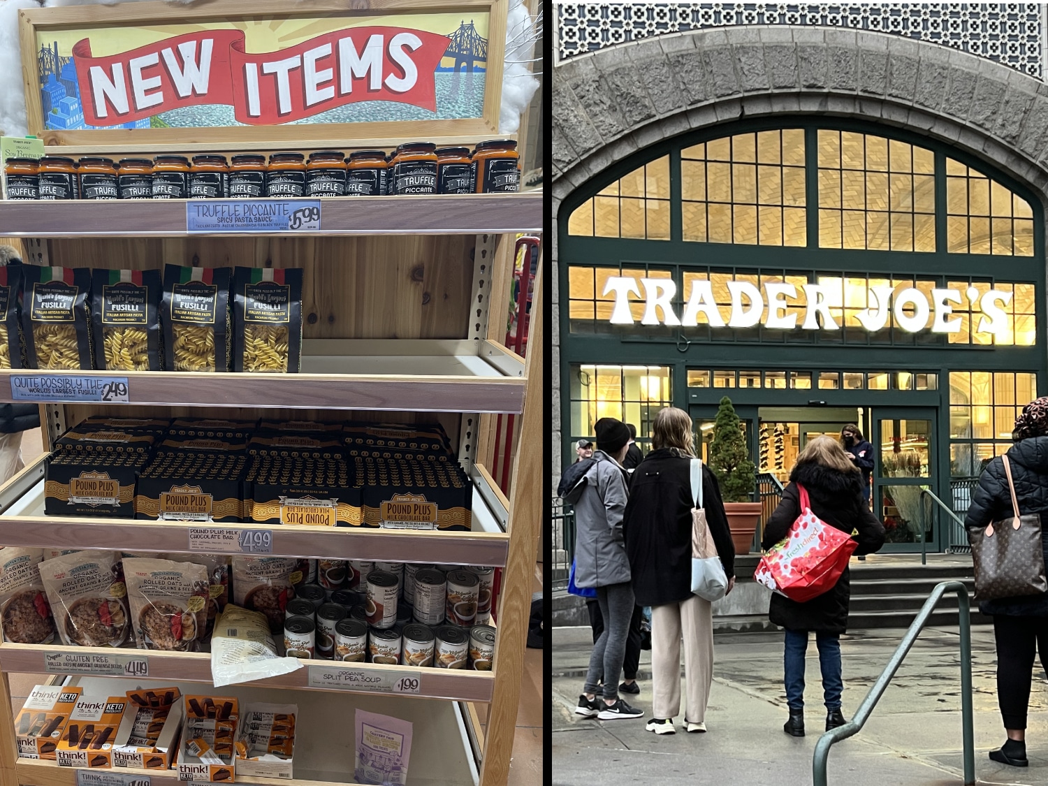 New products at Trader Joe's Upper East Side store/Elizabeth Blasi, Upper East Site