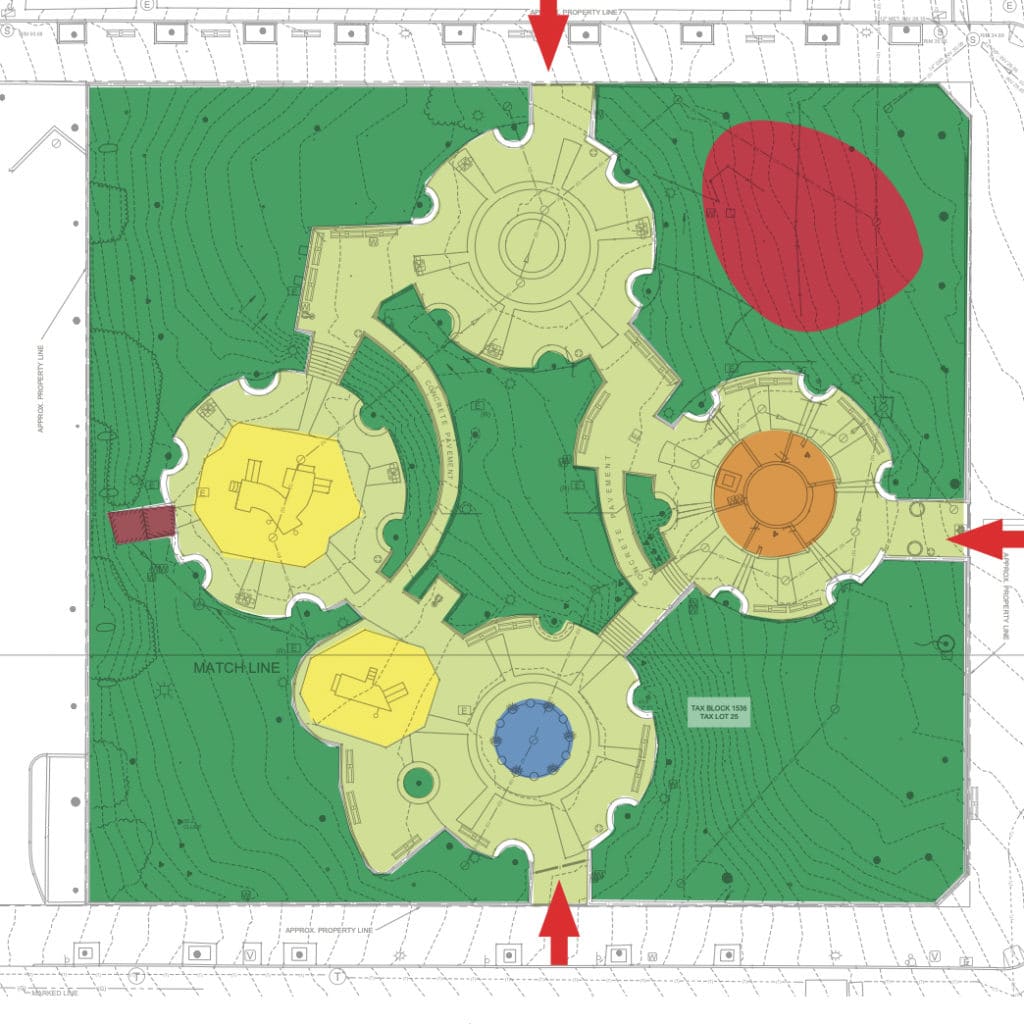 Current layout of Ruppert Park on the UES/NYC Parks