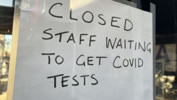 The Gaf is closed while the staff receives Covid tests/Upper East Site