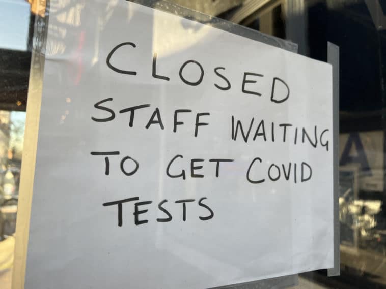 The Gaf is closed while the staff receives Covid tests/Upper East Site