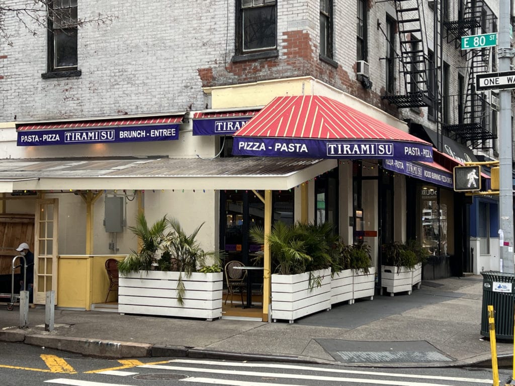 Tiramisu restaurant on Third Avenue targeted by burglars/Upper East Site