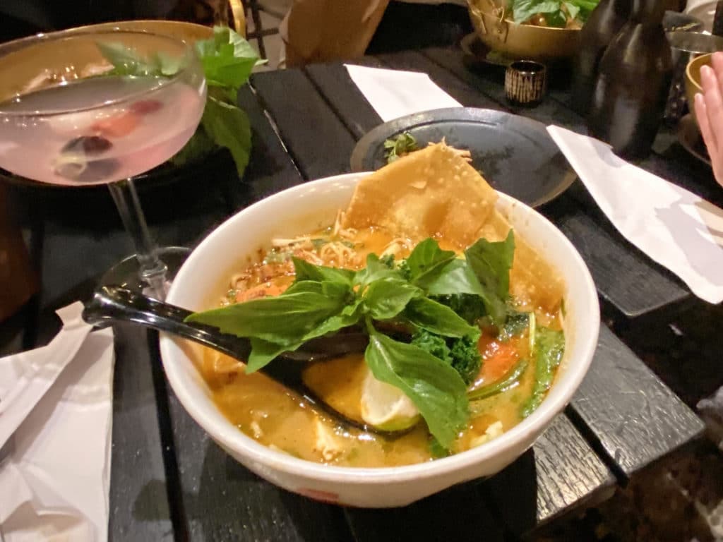 Phuket noodle soup at Bua Thai/Elizabeth Blasi for Upper East Site