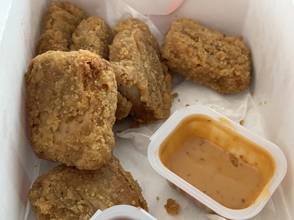 Beyond Fried Chicken is served in six or twelve piece boxes/Upper East Site