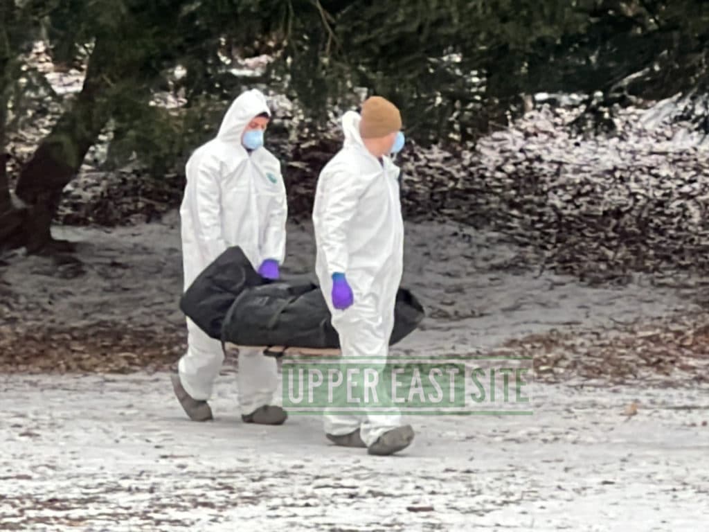 Decomposing body found in wooded area behind the Met/Upper East Site