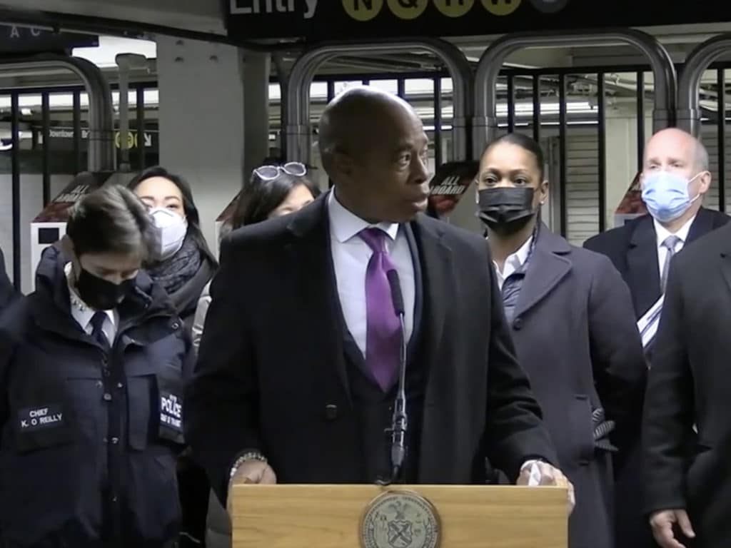 Mayor Eric Adams vows to make subways safe after deadly random attack/NYPD