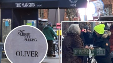 'Only Murders in the Building films inside The Mansion diner/Upper East Site