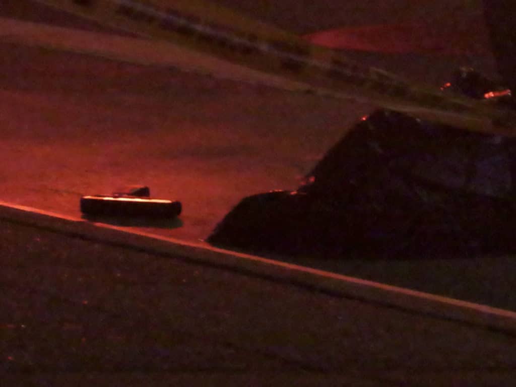 Black handgun discarded in First Avenue bike lane/Upper East Site