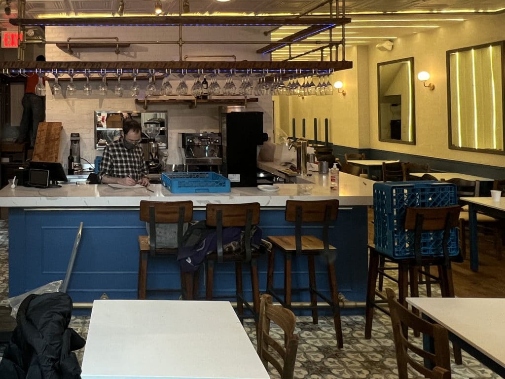 Inside Yasouvlaki Greek Cuisine on Third Avenue at East 88th Street/Upper East Site