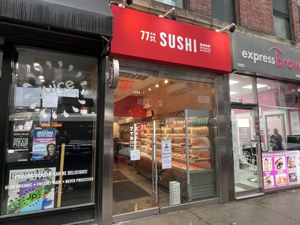 The 77th Street Sushi Shop by Butterfield Market/Upper East Site