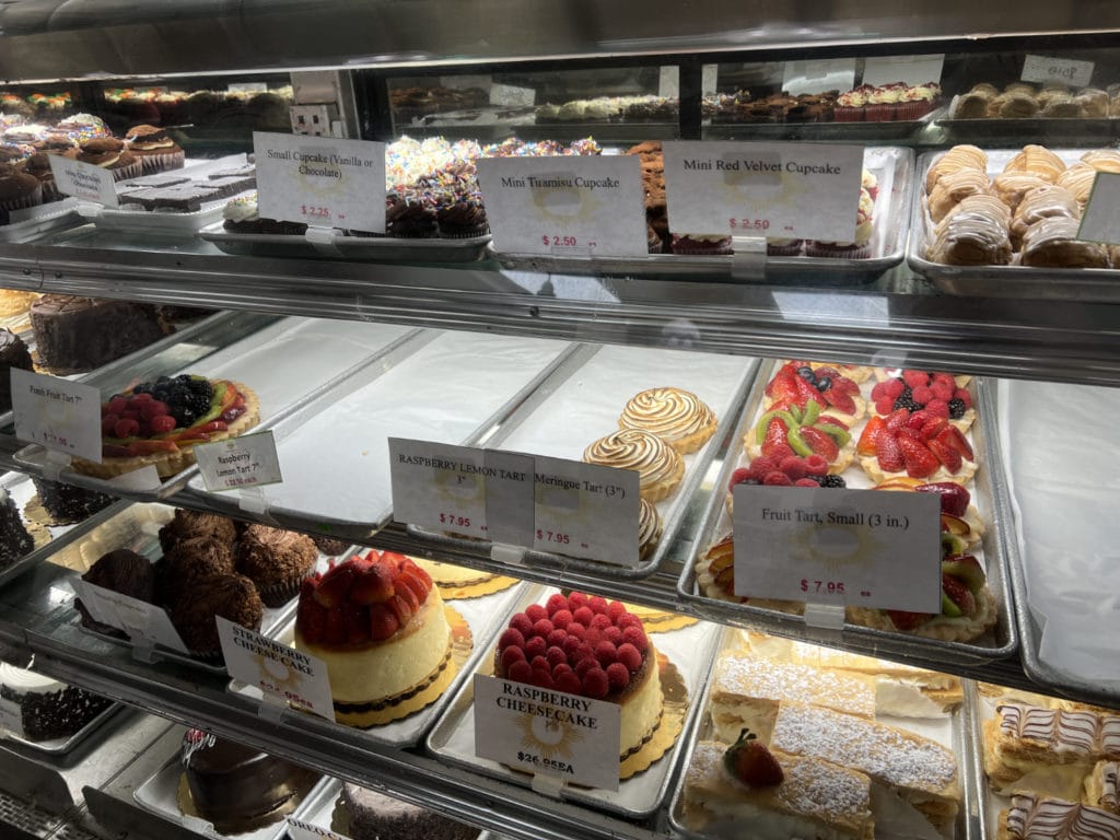 Agata & Valentina offers a large selection of pastries/Upper East Site