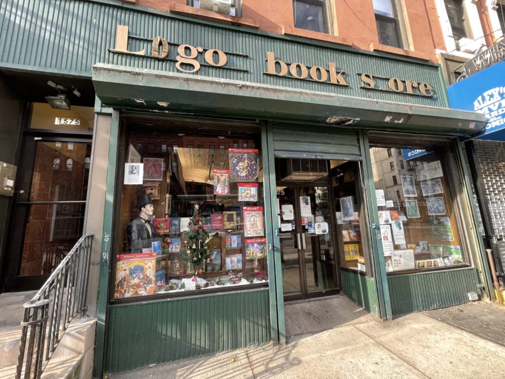 Logo Bookstore on York Avenue between East 83rd and 84th Streets