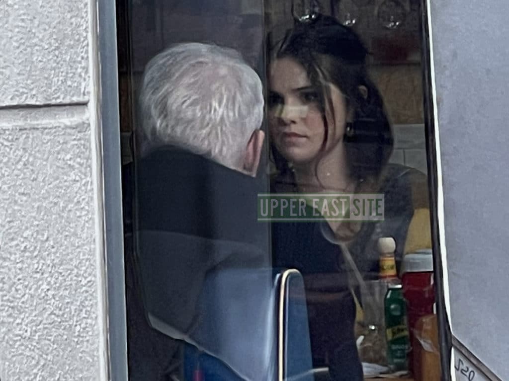 Steve Martin and Selena Gomez film 'Only Murders in the Building' at the Mansion diner/Upper East Site