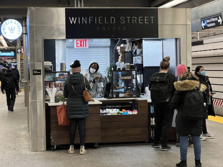 Winfield Street Coffee opens inside the East 86th Street-Second Avenue subway station/Upper East Site