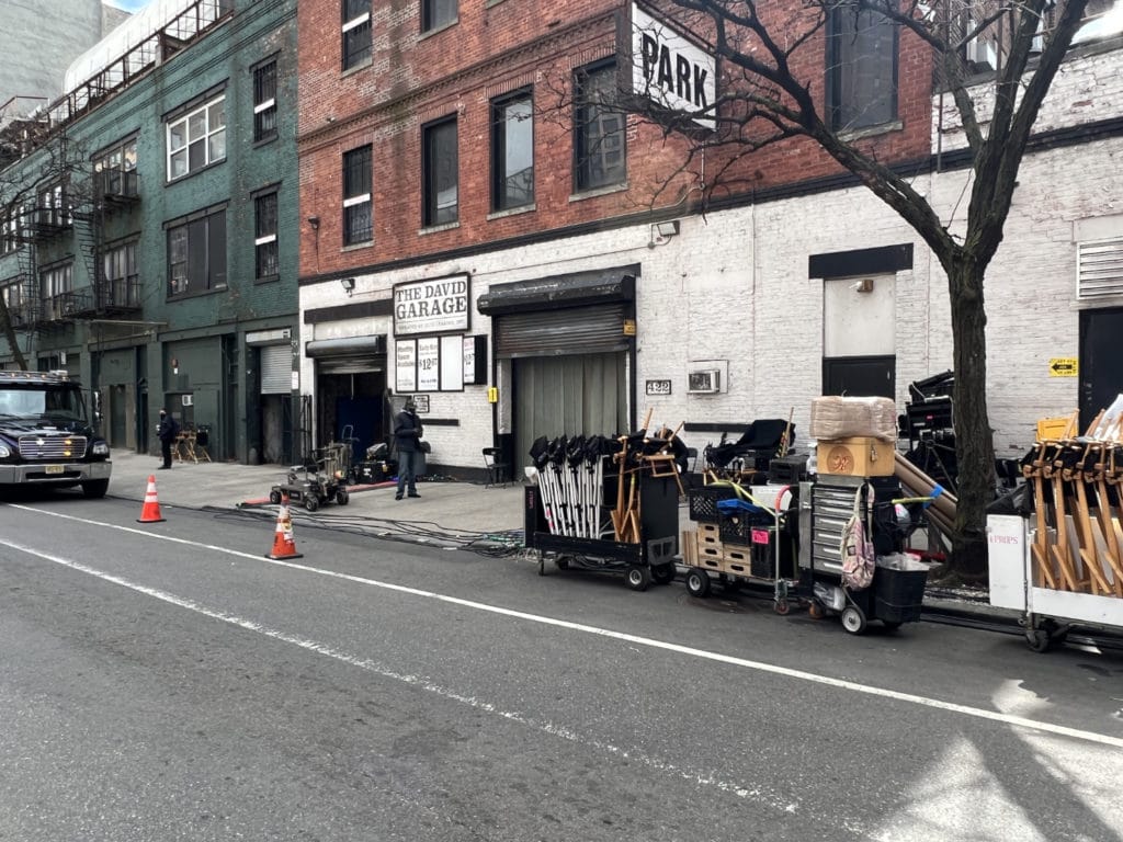 'The Equalizer' films on the Upper East Side on Monday/Upper East Site