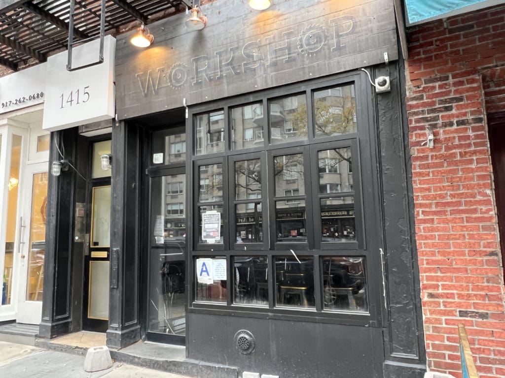 Workshop on Second Avenue is seeking a new owner/Upper East Site