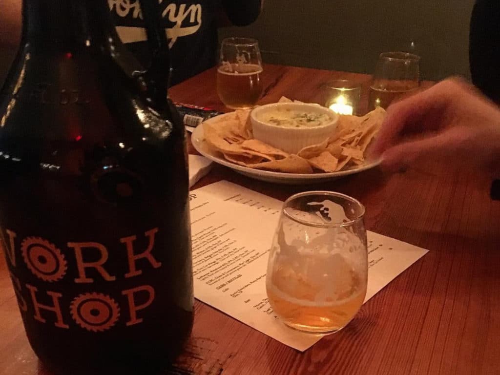 Workshop is a popular UES bar with cocktails, craft beers and light bites