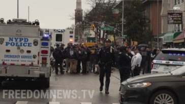 Ten subway passengers shot by gunman in Brooklyn
