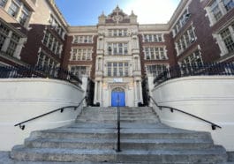 A student was stabbed Friday during a fight inside East Harlem Scholars Academy Charter High School/Upper East Site
