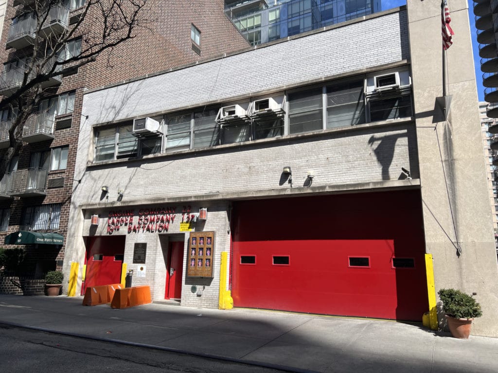 FDNY Engine 22/Ladder 13 Firehouse on East 85th Street/Upper East Site