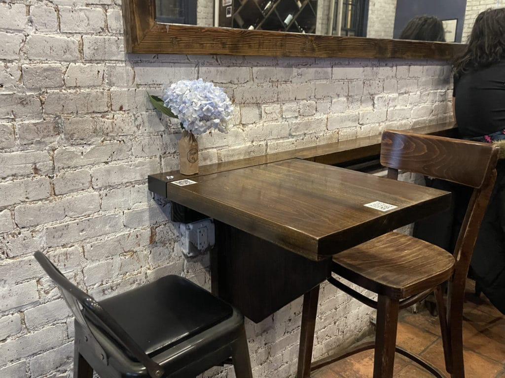 Grab a cozy table for your first date at Stella & Fly