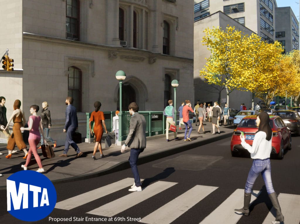 New subway entrance to be built on East 69th Street | MTA