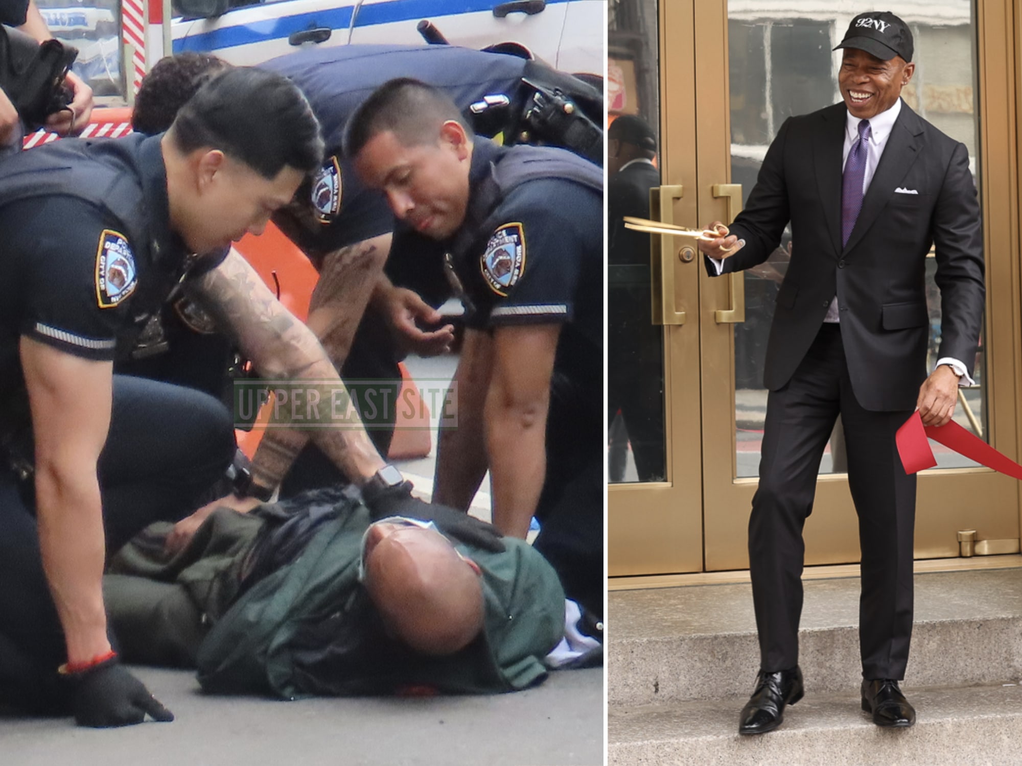 Attempted knifepoint robbery and arrest outside the 92nd Street Y days after Mayor Adams attended ribbon-cutting | Upper East Site