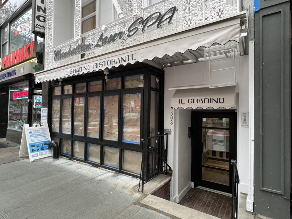 Il Gradino Ristorante is set to replace Fig & Olive on Lexington Avenue/Upper East Site