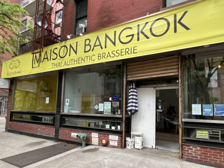 Maison Bangkok on East 78th Street is closing at the end of May/Upper East Site