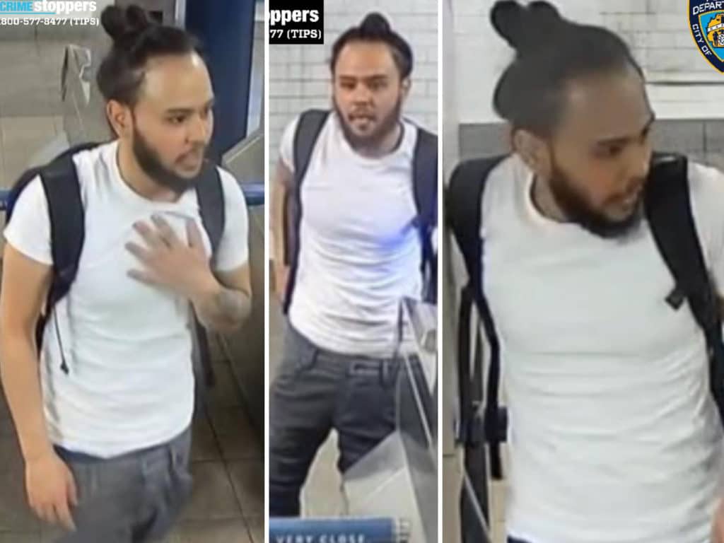 Police say the suspect menaced straphangers with a switchblade | NYPD