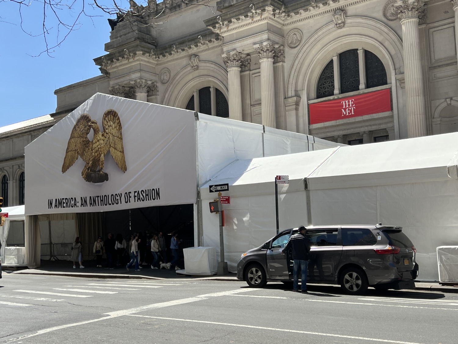 Fifth Avenue transforms ahead of Monday's star-studded Met Gala/Upper East Site