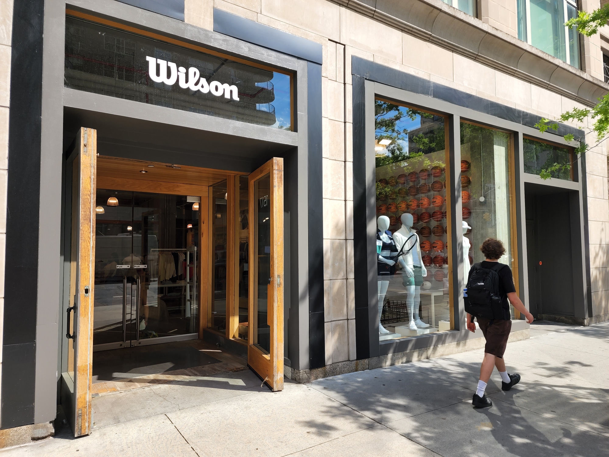 Wilson Sporting Goods is now open on Third Avenue between East 85th and 86th Streets