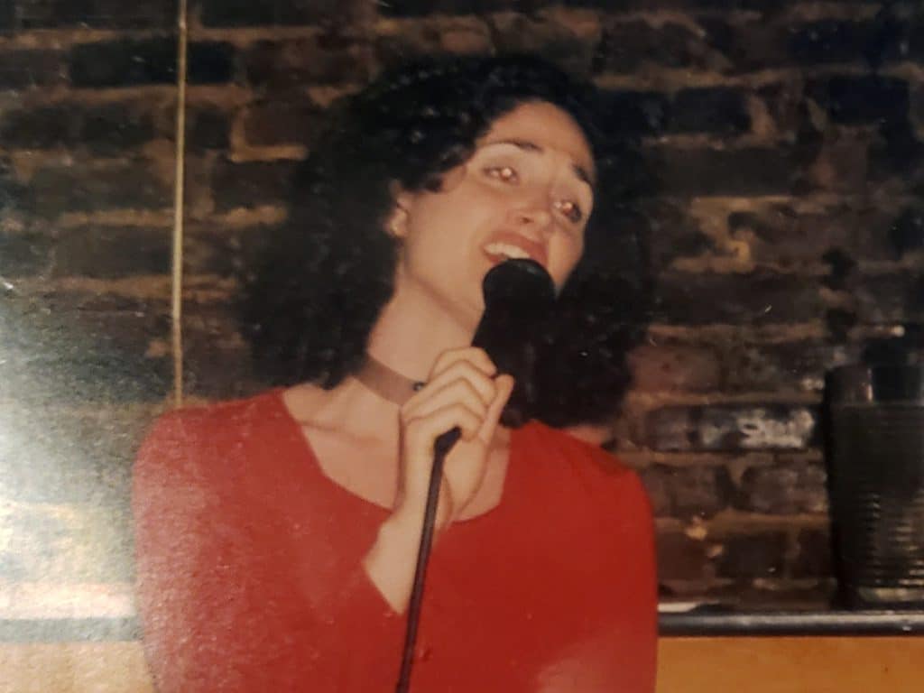Veteran off-Broadway performer Lauren Mufson  began singing at the bar in 1987 | Brandy's Piano Bar