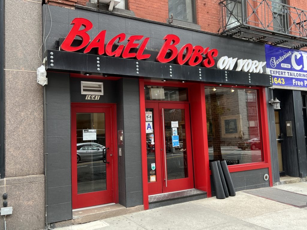 Bagel Bob's is located at 1641 York Avenue between East 86th and 87th Streets | Upper East Site